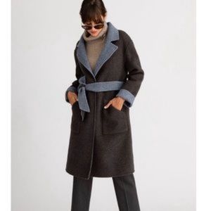 Petite Studio Reversible Elsa Wool Coat - XS